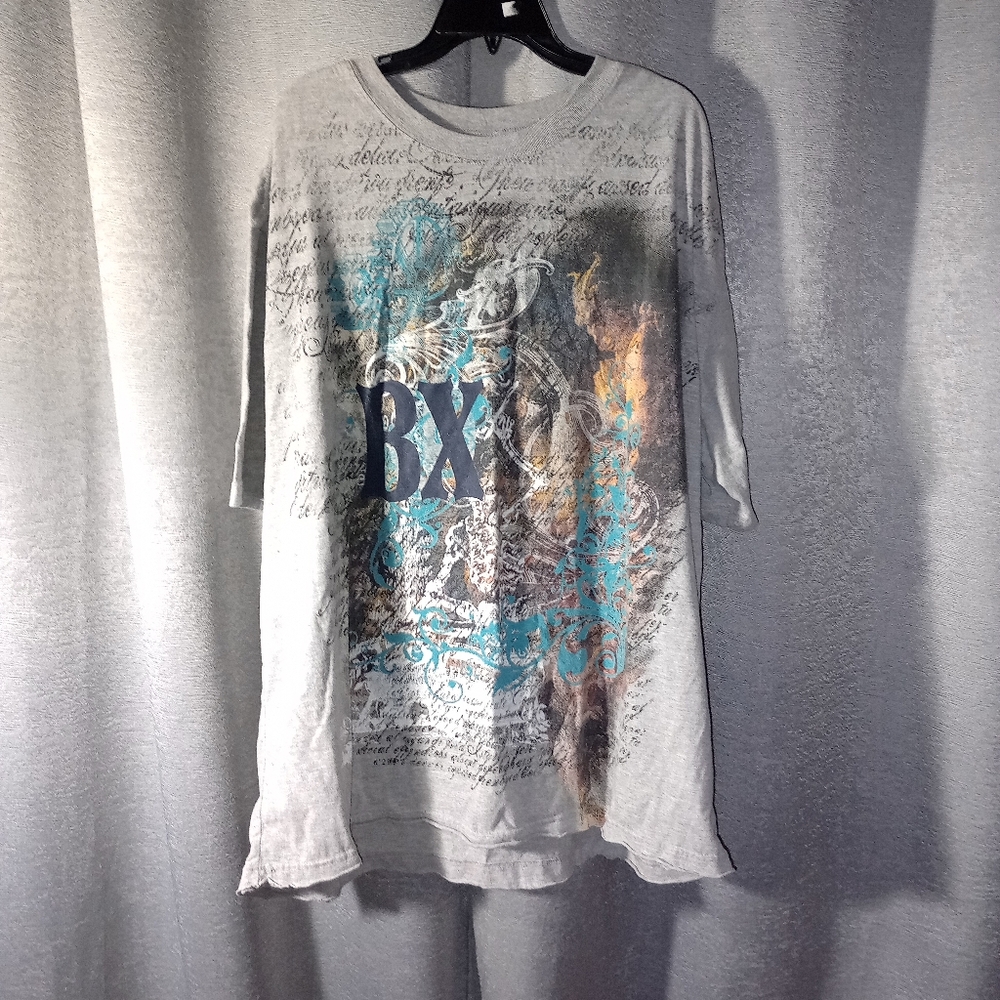 Grey Graphic T-Shirt